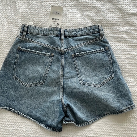 NWT Zara Jean Shorts - Picture 4 of 5